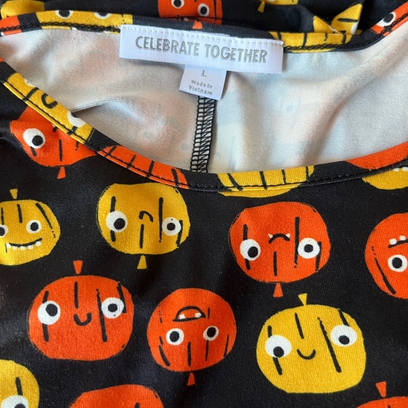 Women’ Celebrate Together Pumpkin (Halloween) Design Dress - Size Large - Picture 4 of 6